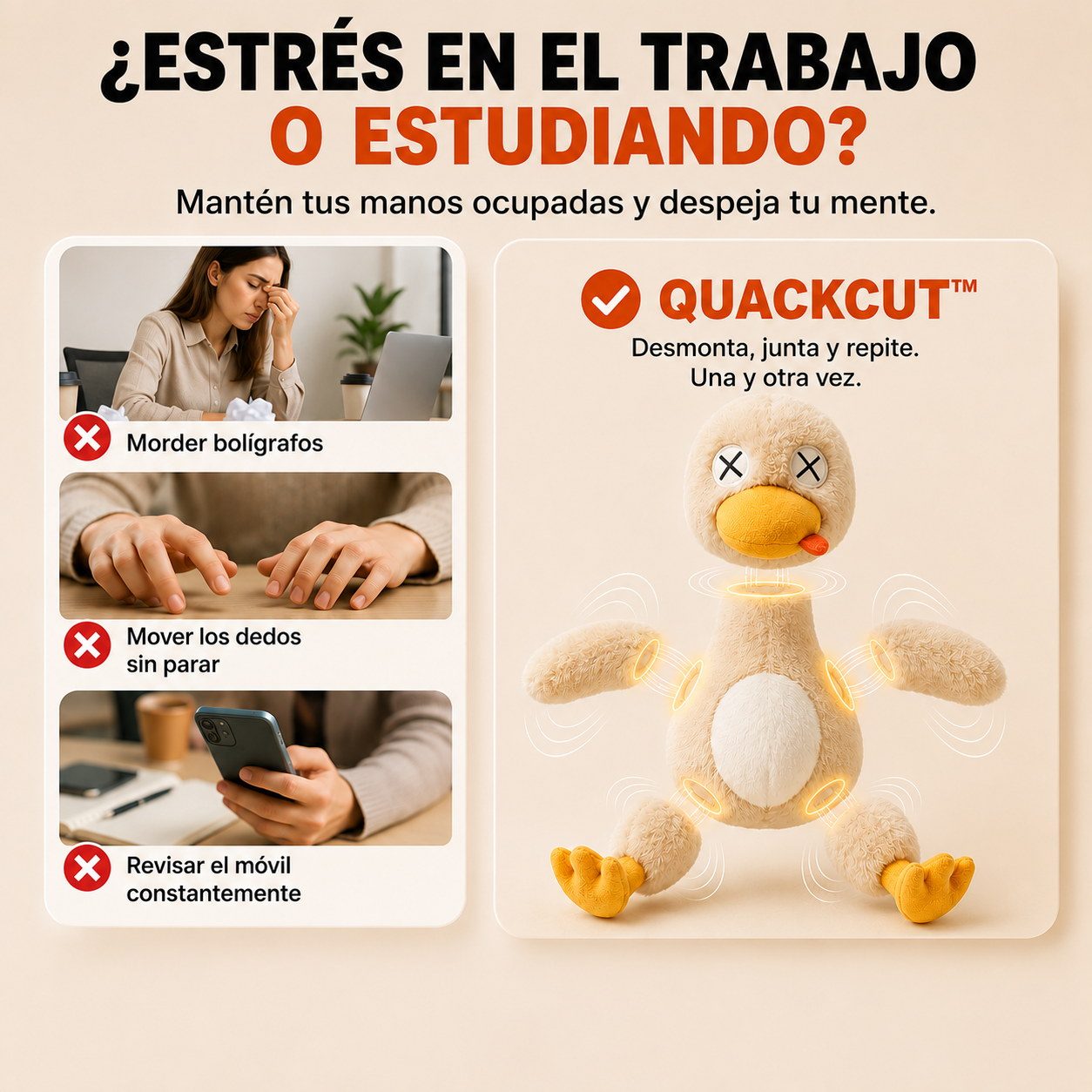 Pato Antiestrés Relajante